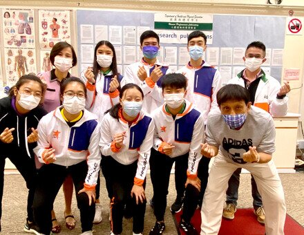 2021年11月24及25日 - Visit to the Sports Department of two Universities