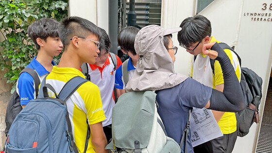 12 September 2023 - Geography Field Trip - Microclimate on Urban Central 